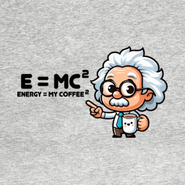 Emc2 is my coffee2 by Super Legend